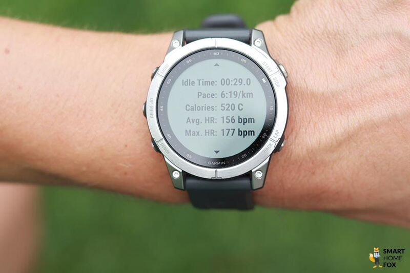 The Garmin Fenix 7.